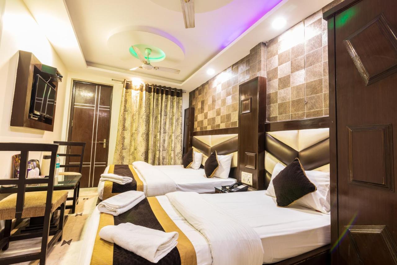 Hotel Grand Shyam- In Front Of New Delhi Railway Station-Couple Friendly Eksteriør bilde