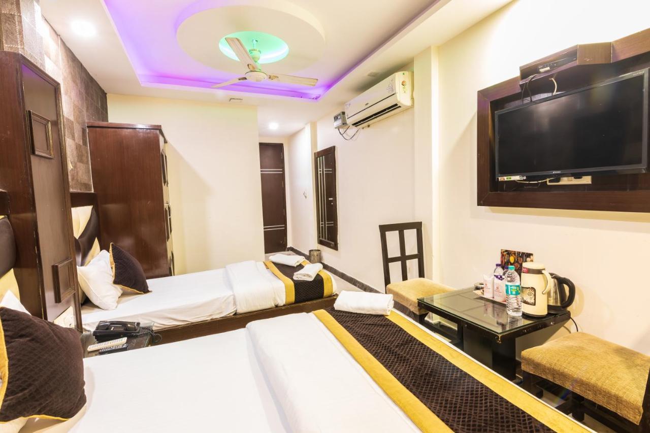 Hotel Grand Shyam- In Front Of New Delhi Railway Station-Couple Friendly Eksteriør bilde
